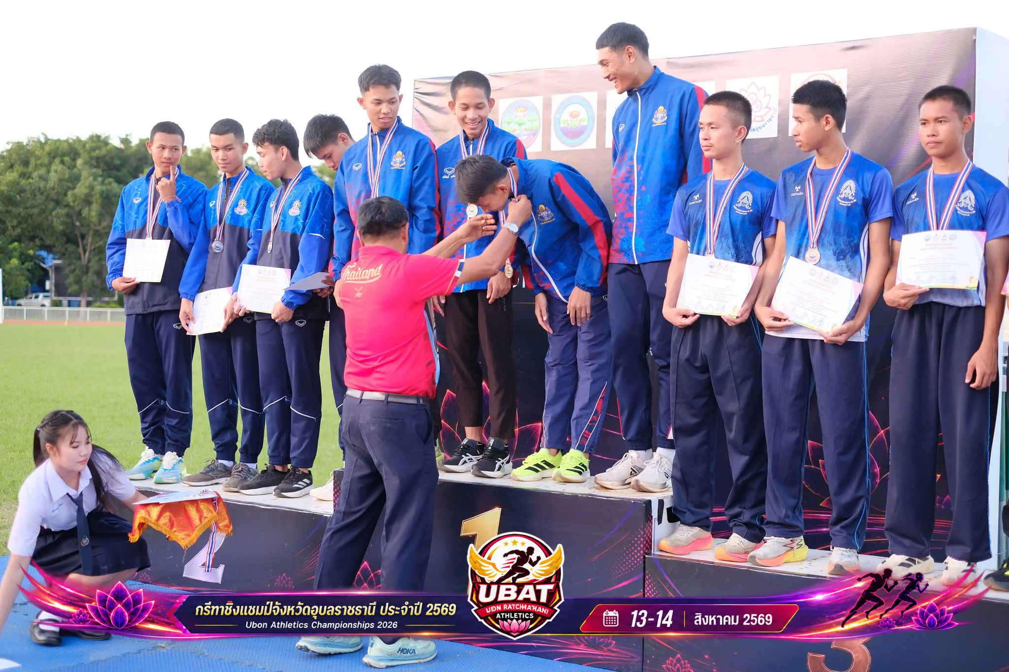 ภาพการแข่งขัน UBON CHAMPIONSHIPS 2026